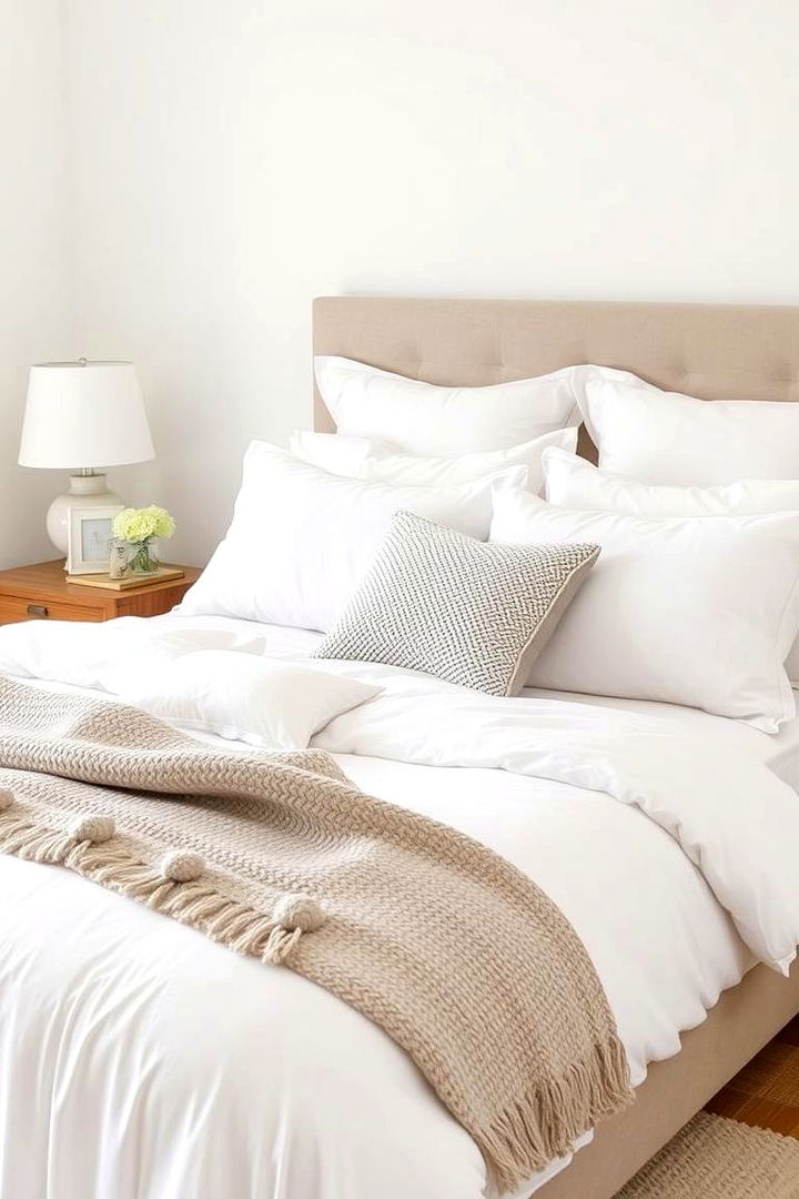 Streamlined Bedding and Comfort - 22 Scandinavian Bedroom Ideas