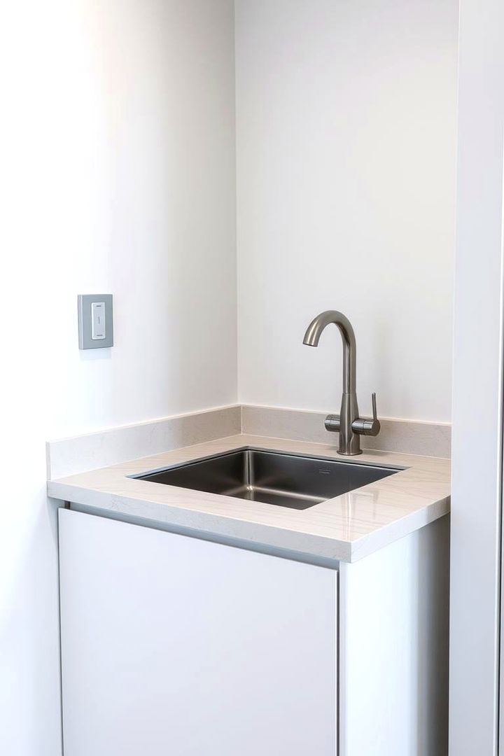 Streamlined Countertops - 22 Kitchenette Ideas