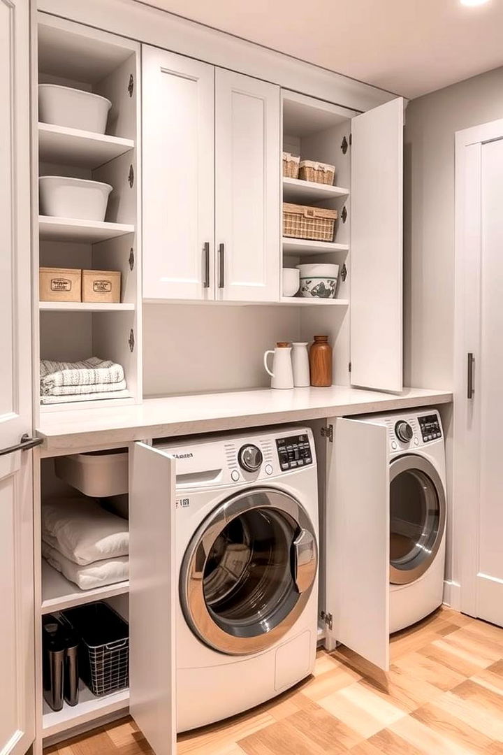 Streamlined Utility Spaces - 22 Modern Laundry Room Ideas