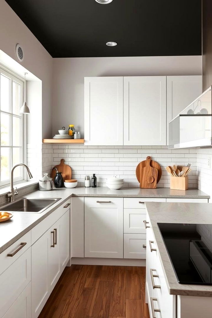 Streamlined Workflow - 22 Kitchens Without Upper Cabinets