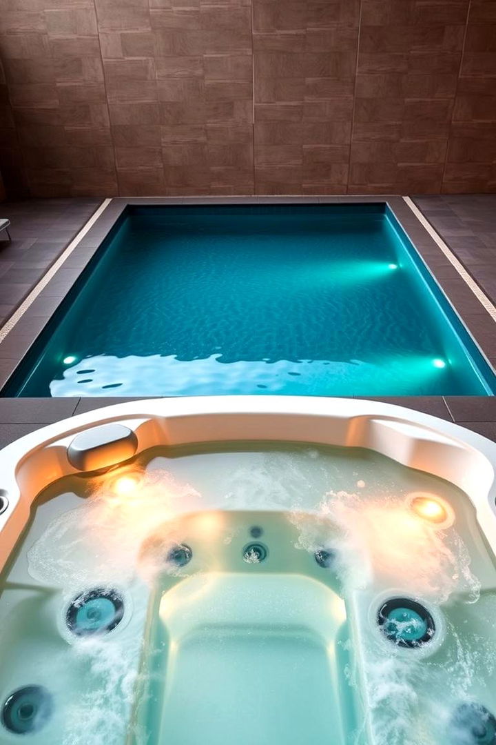 Stress Relief and Relaxation - 22 Rectangle Pool With Hot Tub