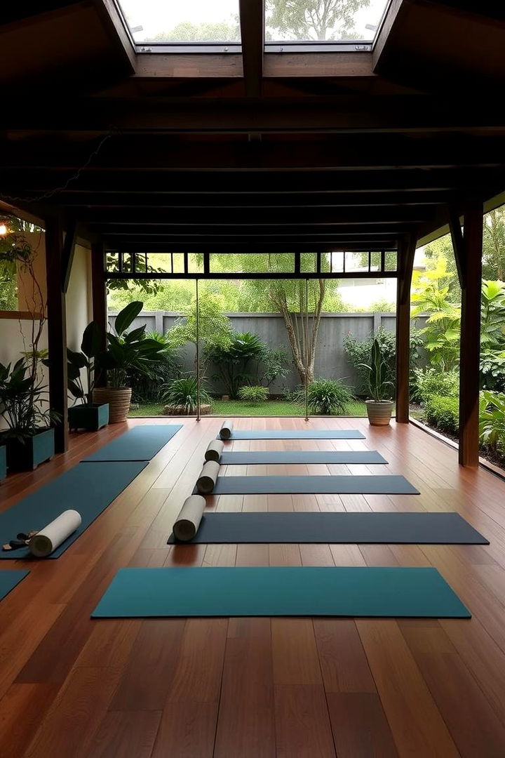 Stretching and Recovery Zone - 22 Outdoor Gym Ideas