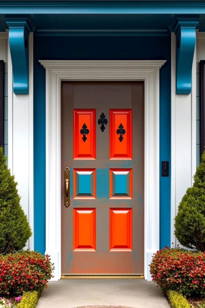 Striking Statement Doors - 22 Curb Appeal Inspiration for Ranch Homes