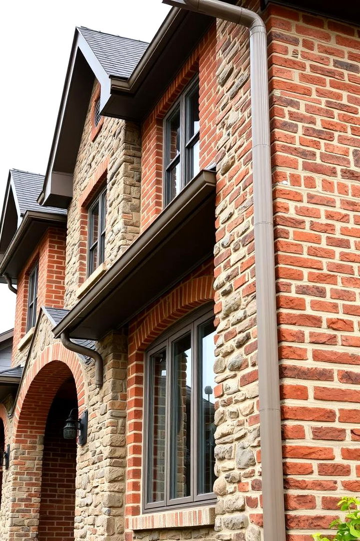 Structural Strength and Stability - 22 Brick Houses With Stone Accents