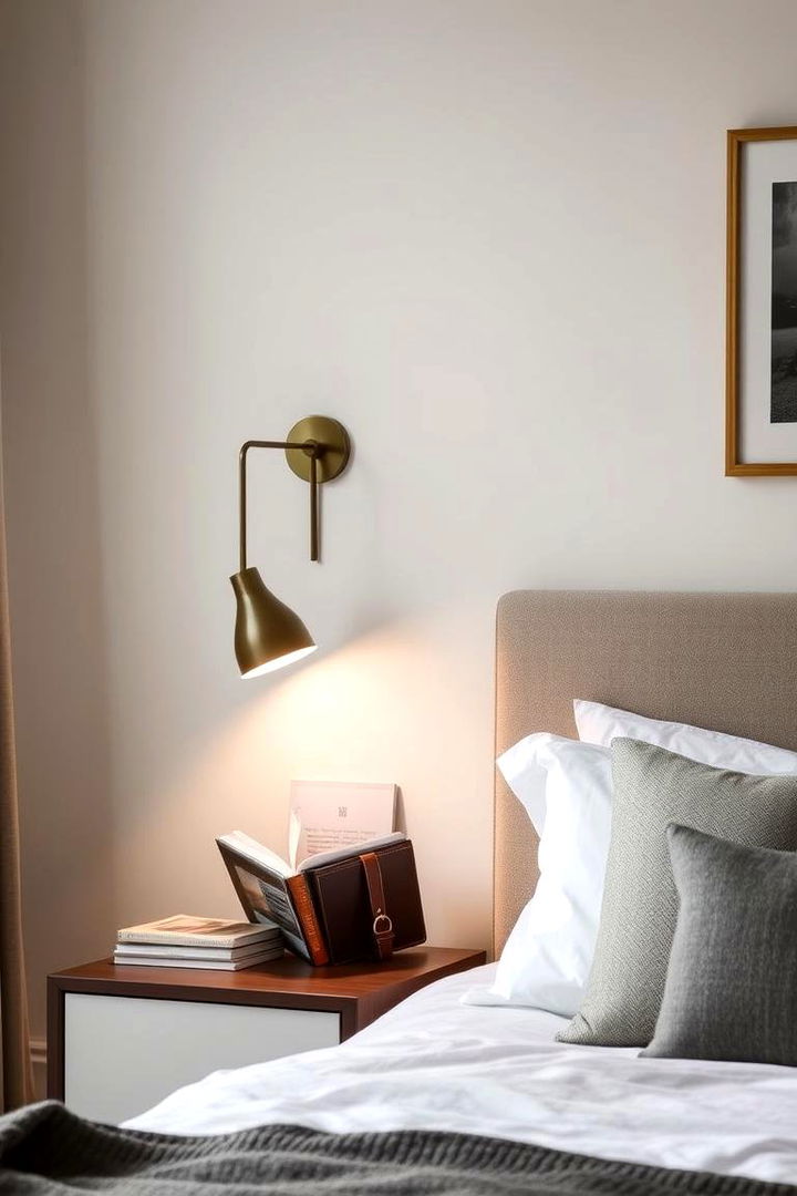 Stylish Bedside Sconces - 22 Bedroom Lighting Ideas