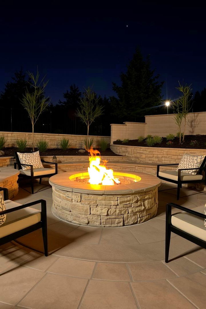 Stylish Fire Pit - 22 Backyard Ideas
