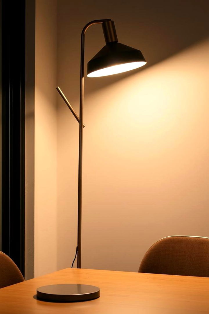 Stylish Floor Standing Lamps - 22 Dining Room Lighting Ideas