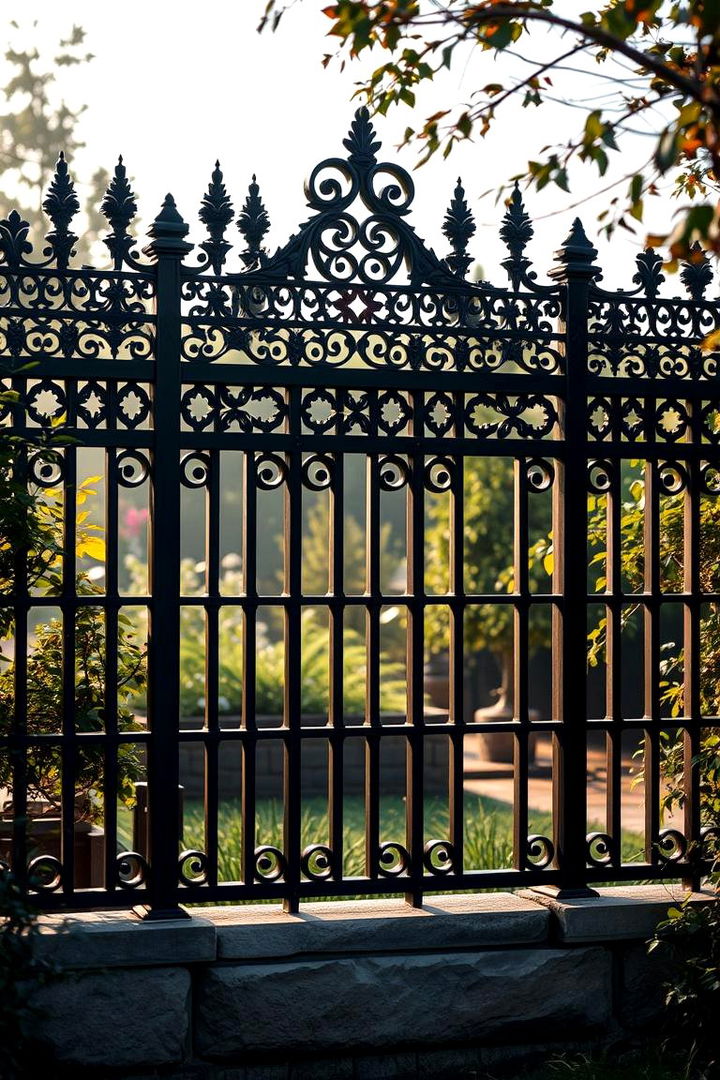 Stylish Lattice Top Fence - 22 Privacy Fence Ideas