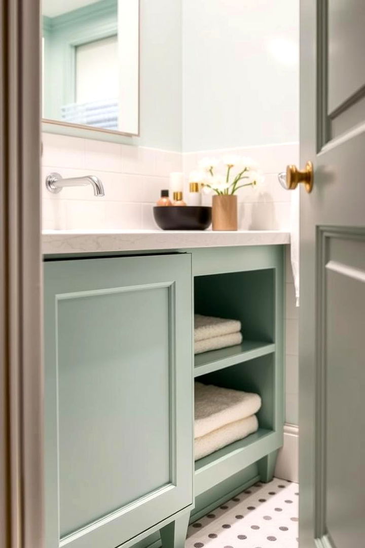 Stylish Mint Vanity Designs - 22 Mint Green Bathroom Ideas