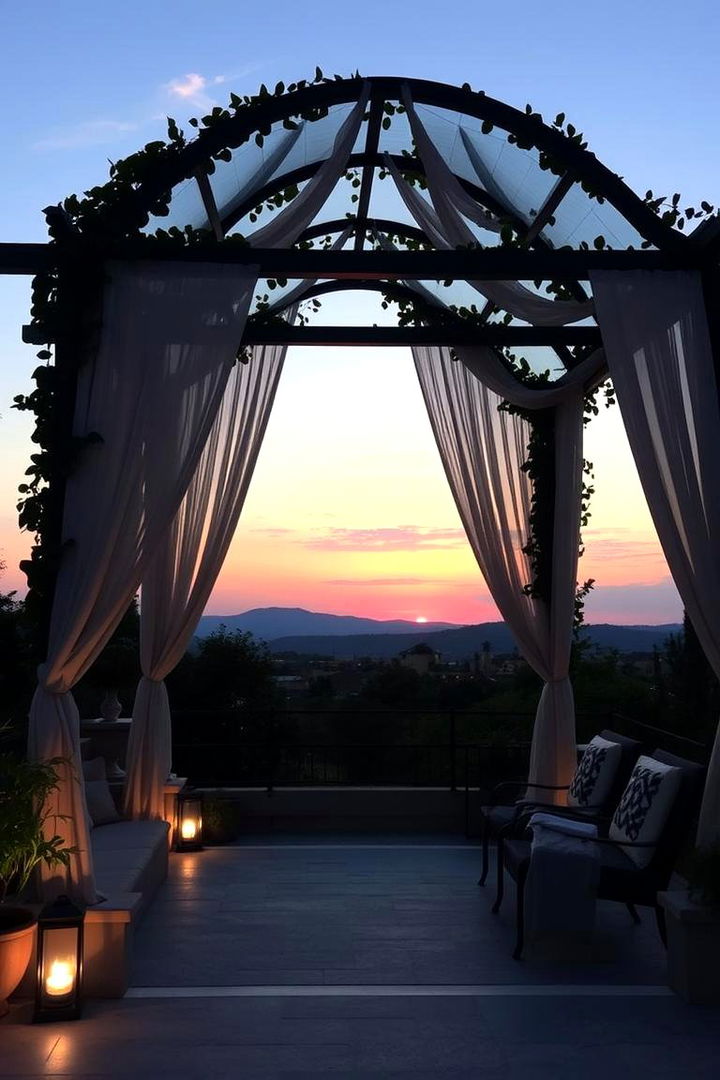 Stylish Pergola Retreat - 22 Front Yard Patio Ideas