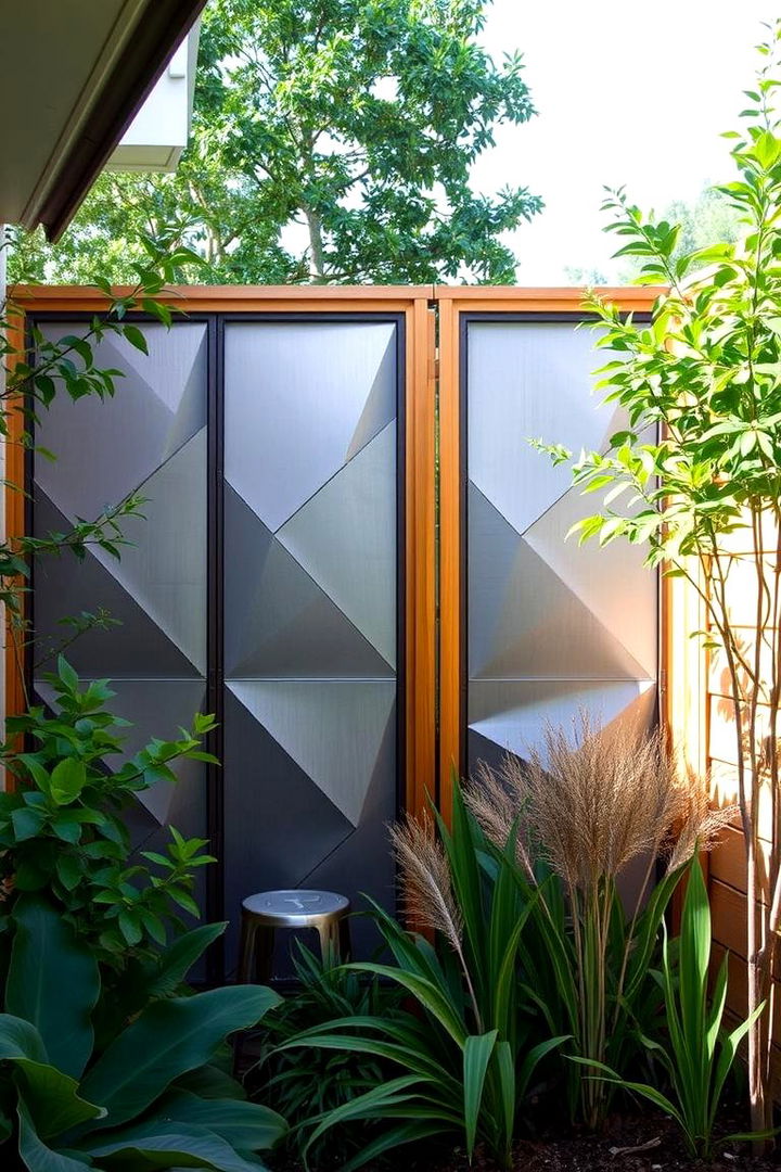 Stylish Privacy Screens - 22 Modern Backyard Ideas