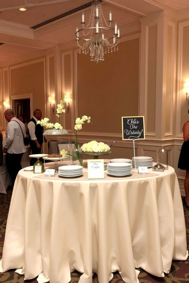 Stylish Serving Stations - 22 Birthday Decoration Ideas