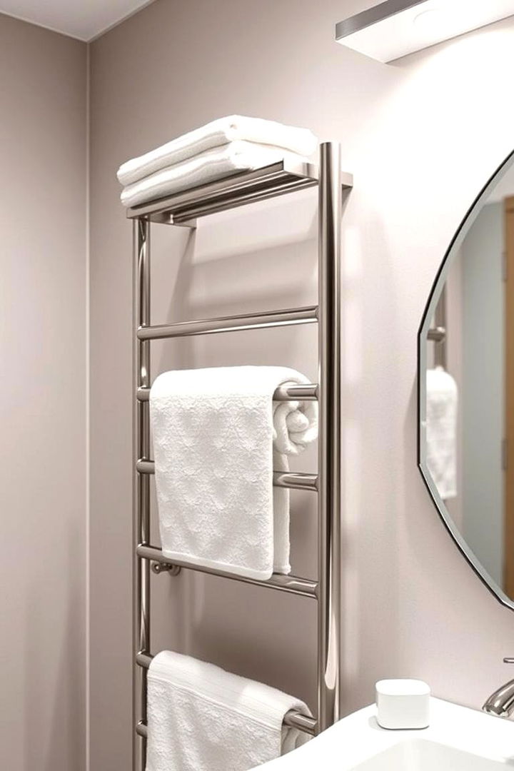 Stylish Towel Racks - 22 Dorm Bathroom Ideas