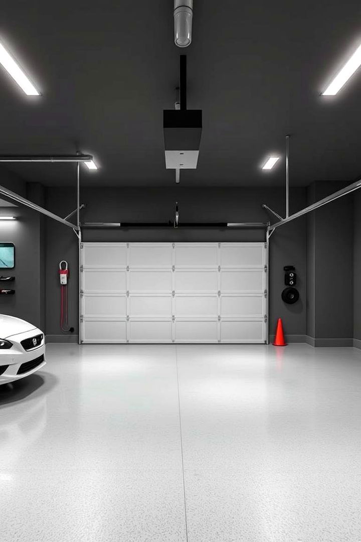 Subdued Greys for Sophistication - 22 Garage Wall Paint Ideas