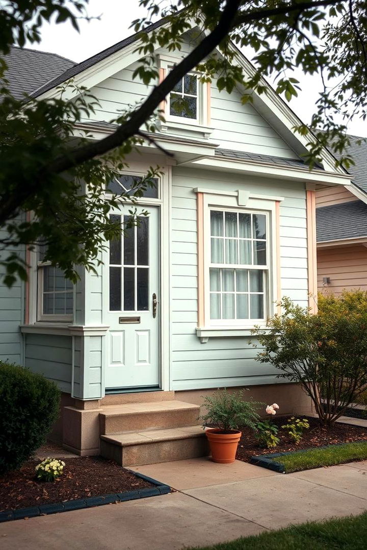 Subdued Pastels - 22 Exterior Color Palettes for Small Homes