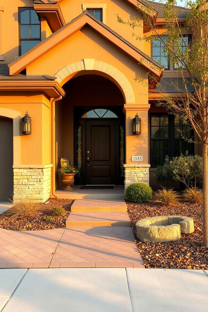 Subdued Toasted Almond - 22 Off-white Paint Colors for Home Exteriors