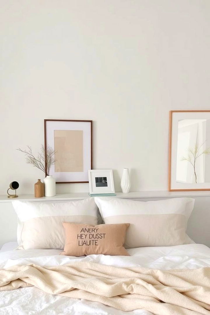 Subtle Accent Decor - 22 Neutral Bedroom Ideas