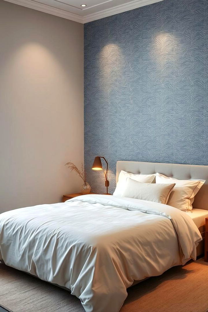 Subtle Contrast Designs - 22 blue and beige bedroom ideas