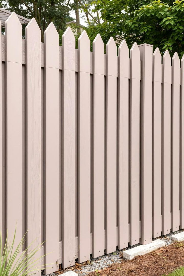 Subtle Earthy Taupe - 22 Fence Stain Colors