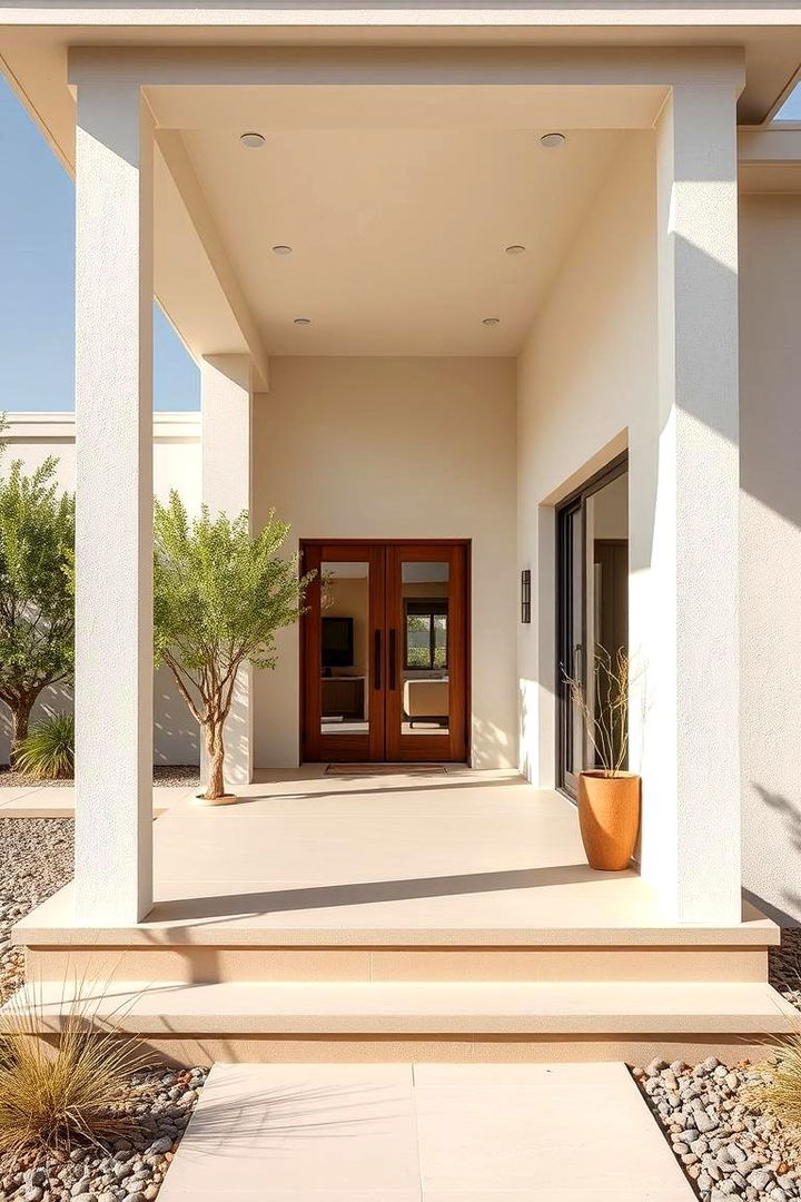 Subtle Ecru Elegance - 22 Off-white Paint Colors for Home Exteriors