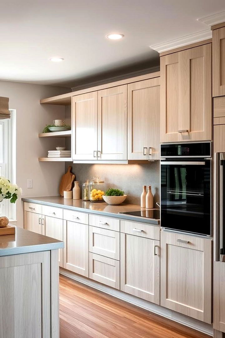Subtle Elegance That Endures - 22 Kitchens With White Oak Cabinets