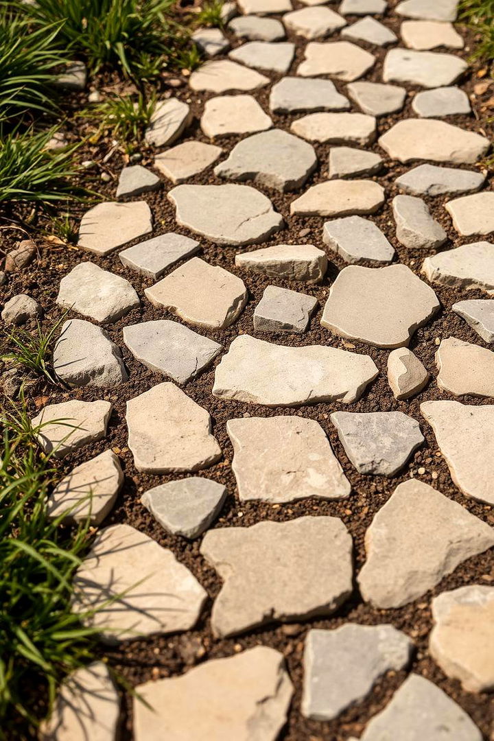 Subtle Flagstone Texture - 22 Stone Walkway Ideas