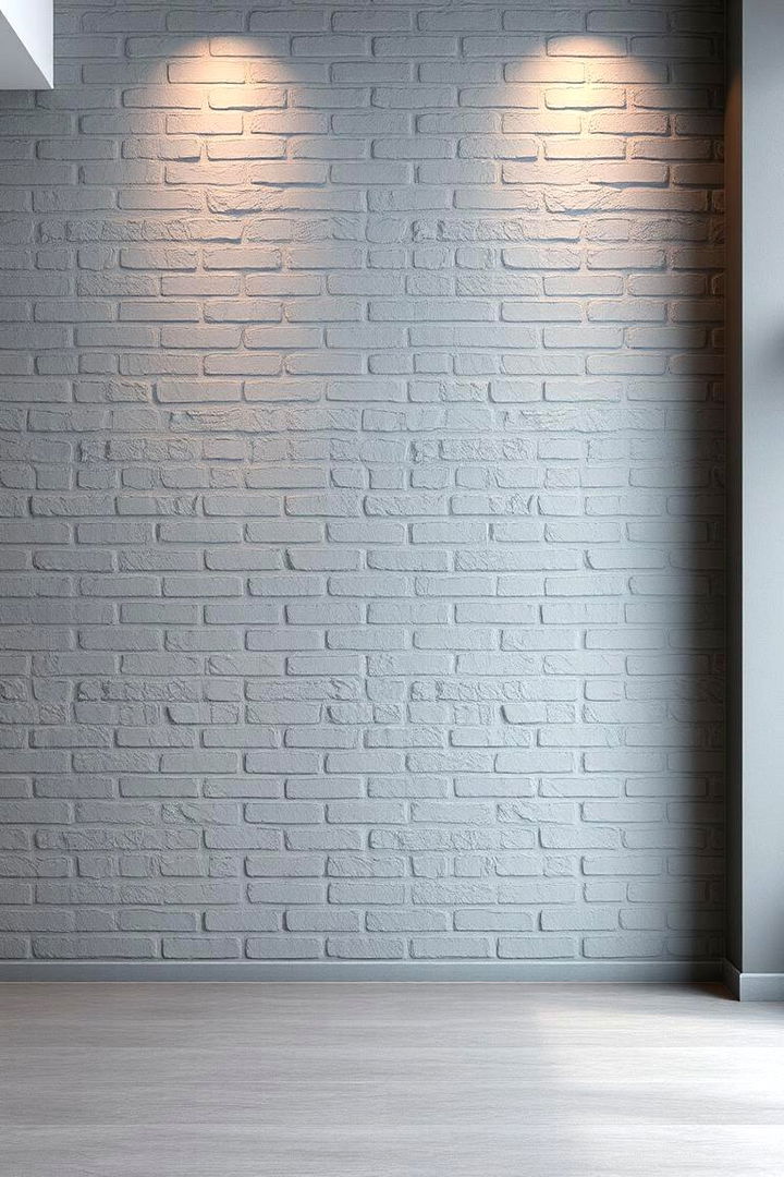 Subtle Grey Brick - 22 Brick Accent Wall Ideas