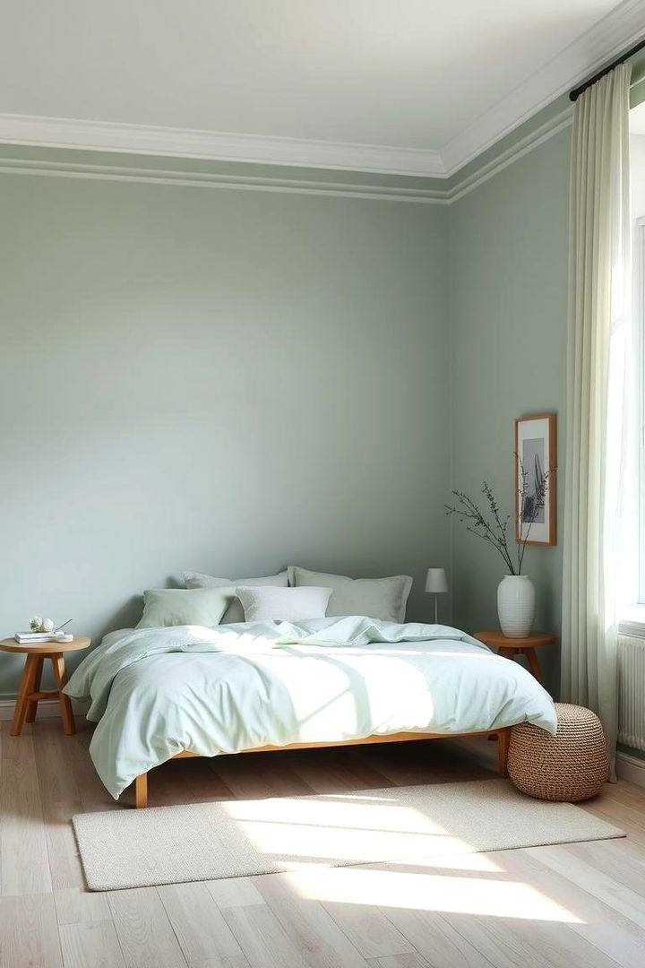 Subtle Hues for a Serene Room - 22 blue and green bedroom ideas