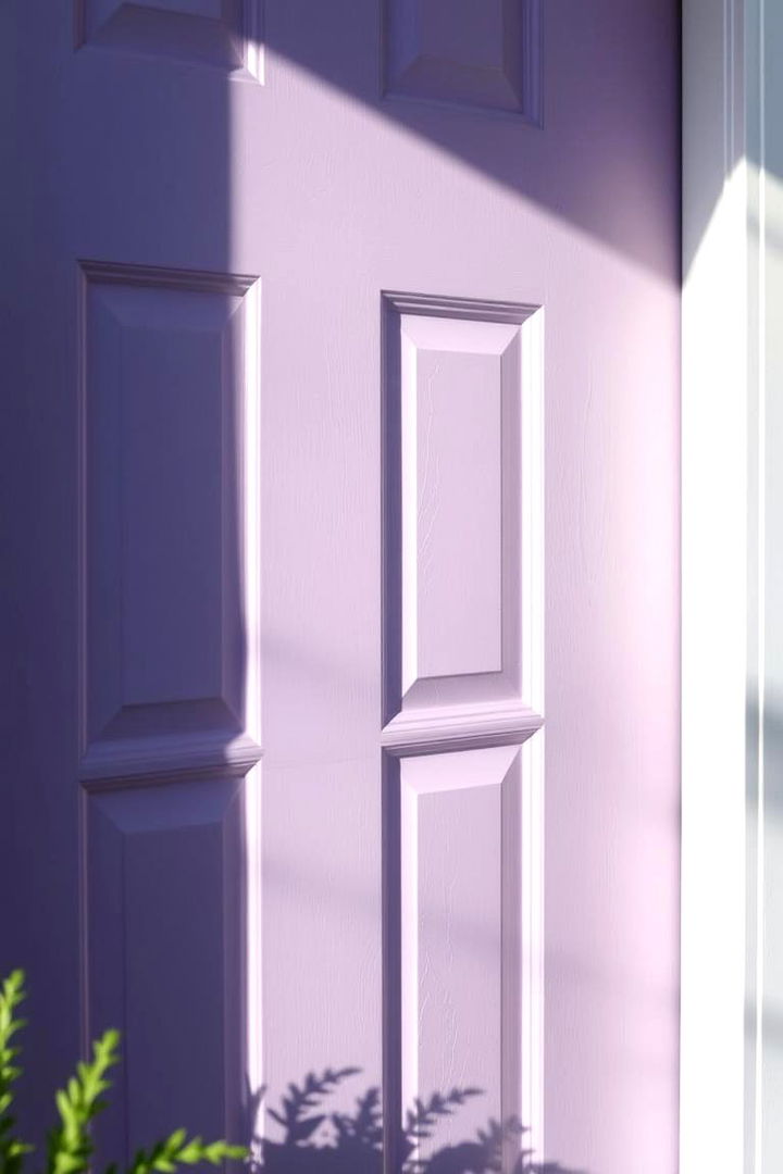 Subtle Lavender Door Paint Finishes - 22 Lavender Front Door Ideas