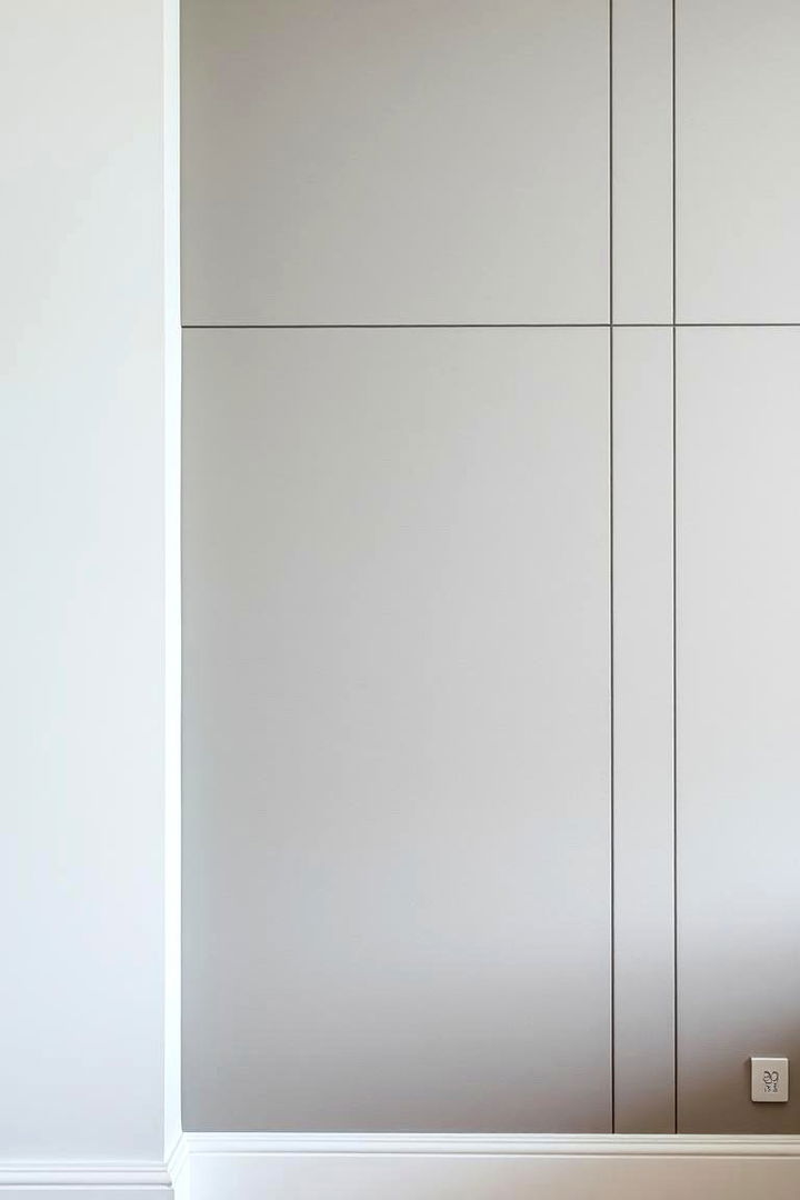 Subtle Mathematical Grid - 22 Geometric Accent Wall Ideas