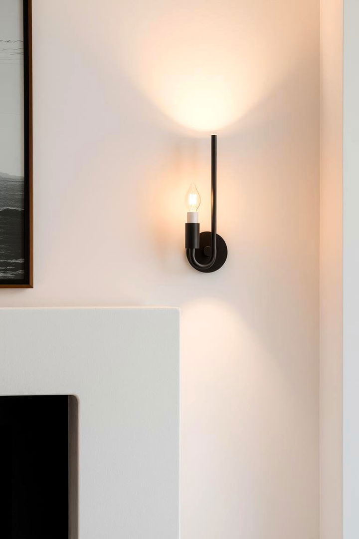 Subtle Minimalism - 22 Fireplace Sconces Ideas