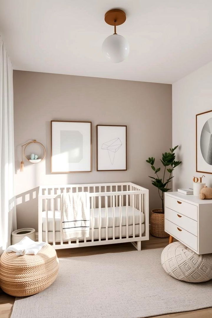 Subtle Modern Decor - 22 Neutral Nursery Ideas