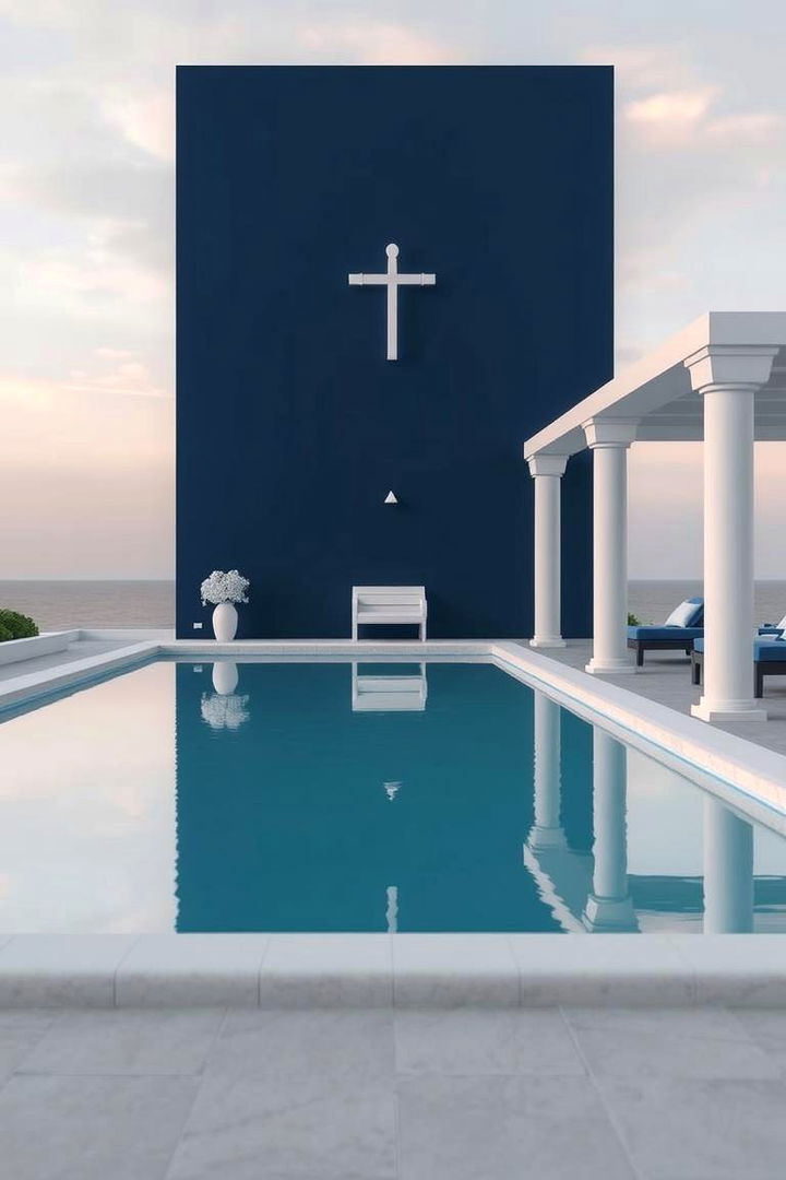Subtle Nautical Theme - 22 Pool Decor Ideas
