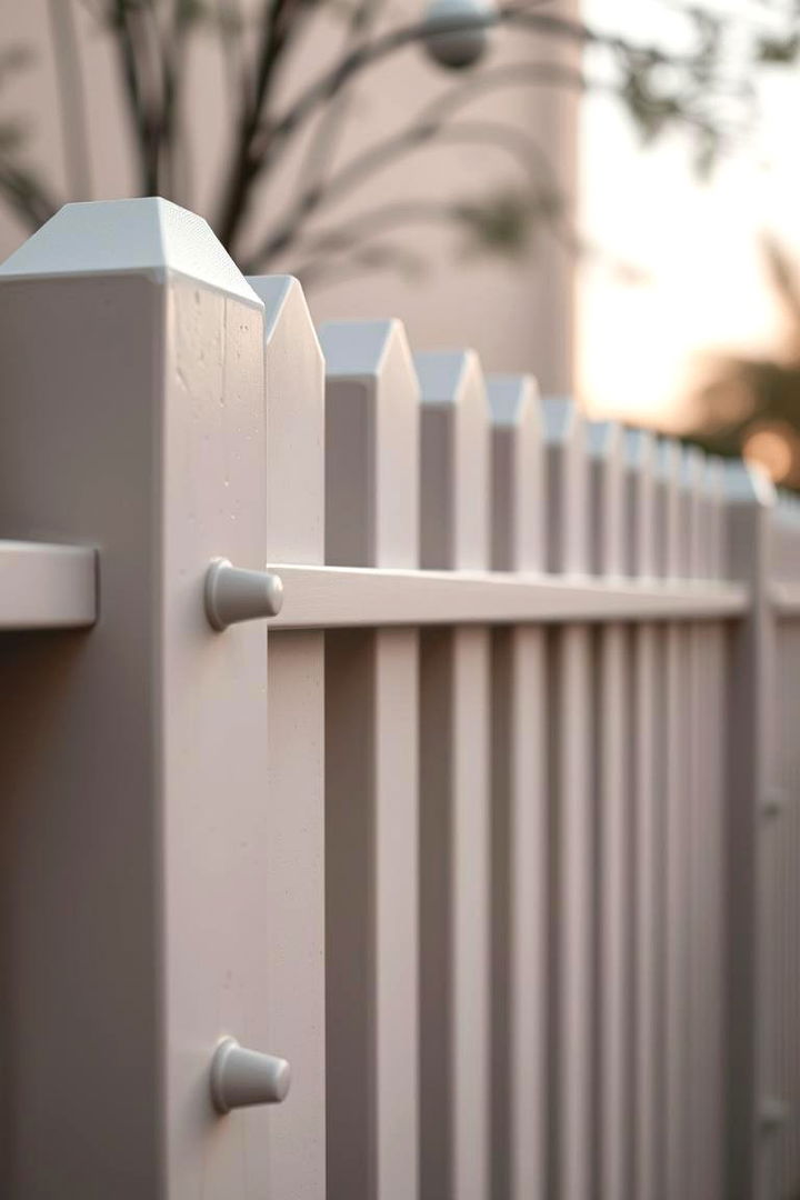 Subtle Neutrals - 22 Fence Painting Ideas