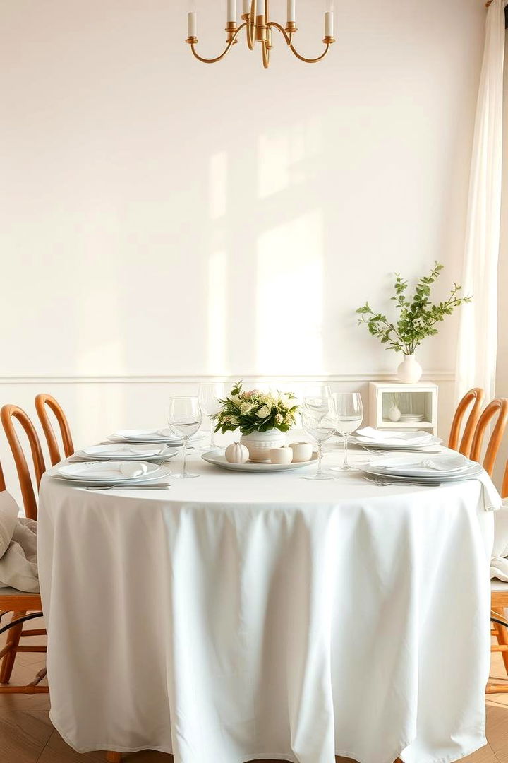 Subtle Pastel Palette - 22 Dining Table Decor Ideas