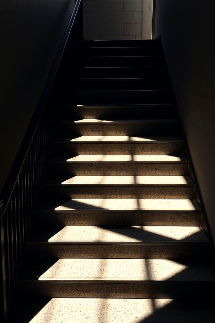 Subtle Shadow Play - 22 Staircase Lighting Ideas
