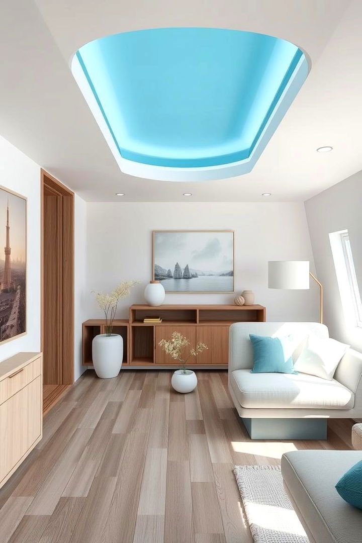 Subtle Sky Blue Accents - 22 Pastel Colour Ideas for Your Home