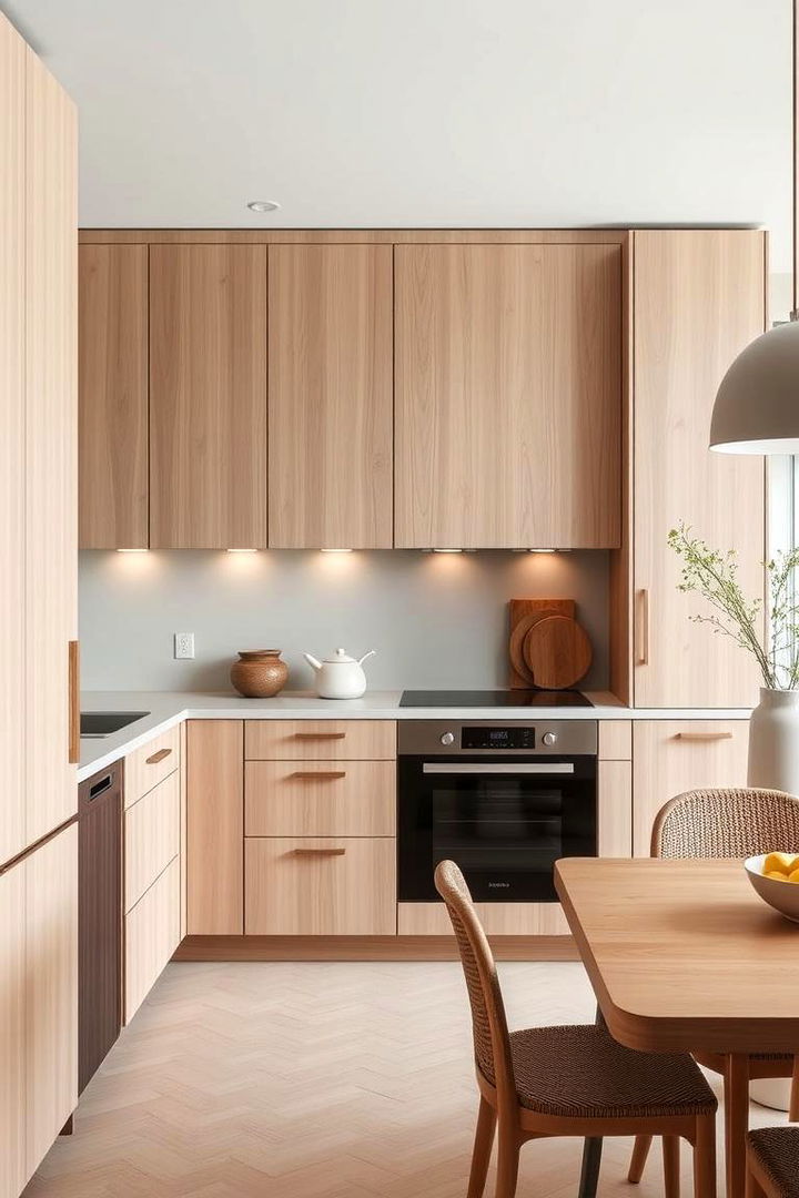 Subtle Sophistication - 22 Kitchens With Light Wood Cabinets