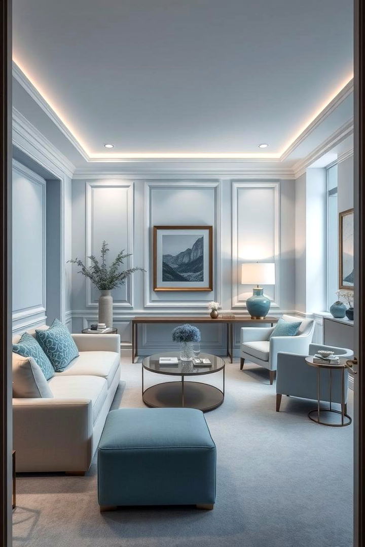 Subtle Sophistication - 22 Light Blue Bedroom Ideas