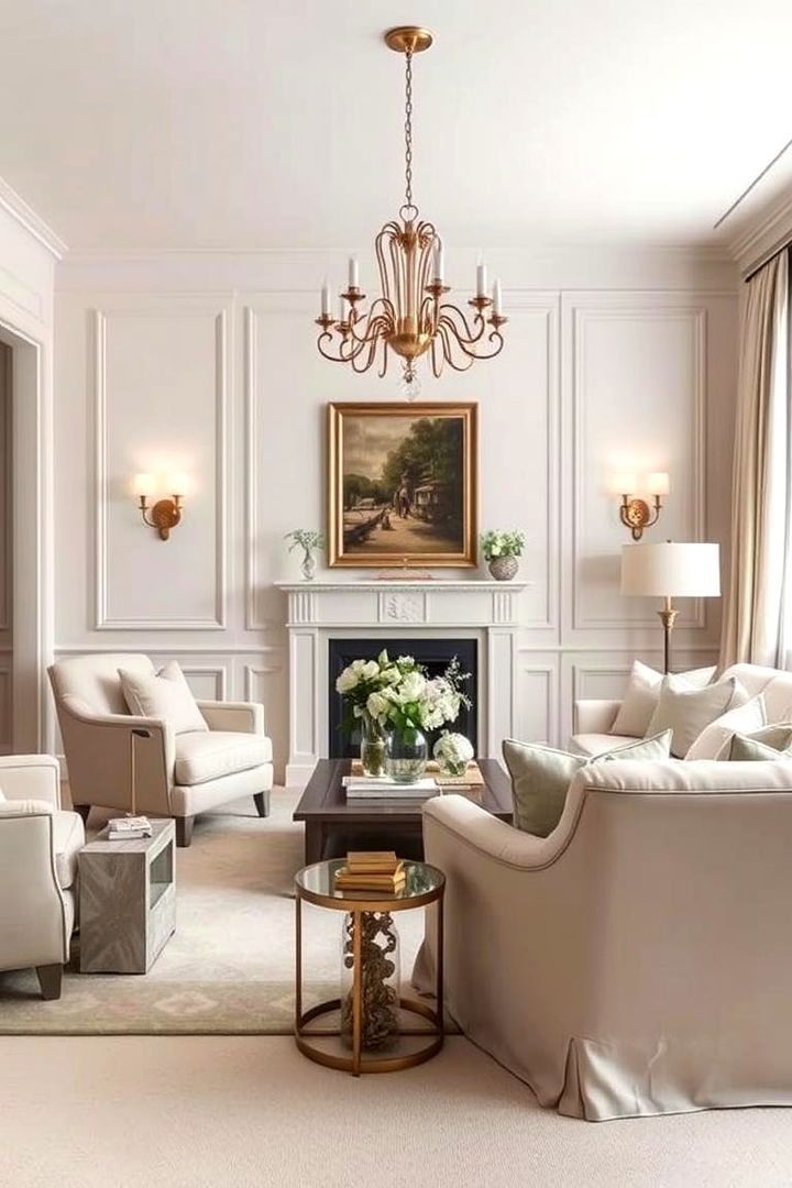 Subtle Sophistication - 22 Cream Living Room Ideas