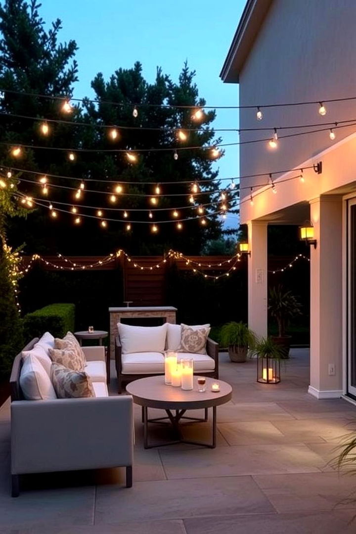 Subtle Understated Elegance - 22 Patio String Light Ideas