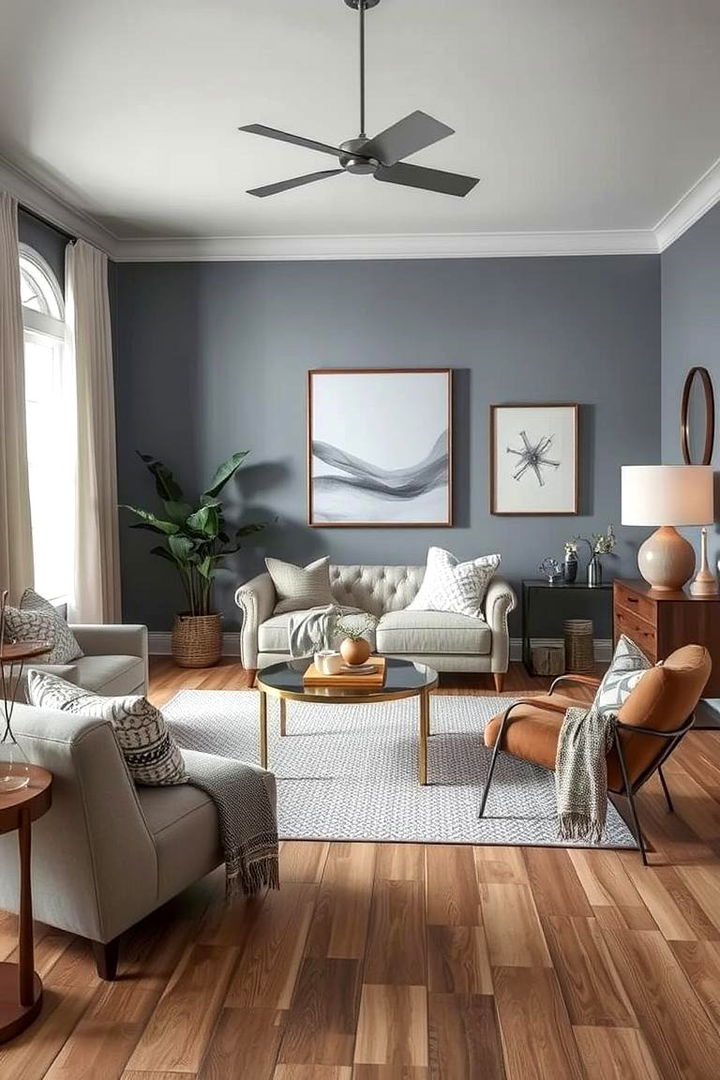 Subtle Versatility - 22 Blue-gray Paint Colors
