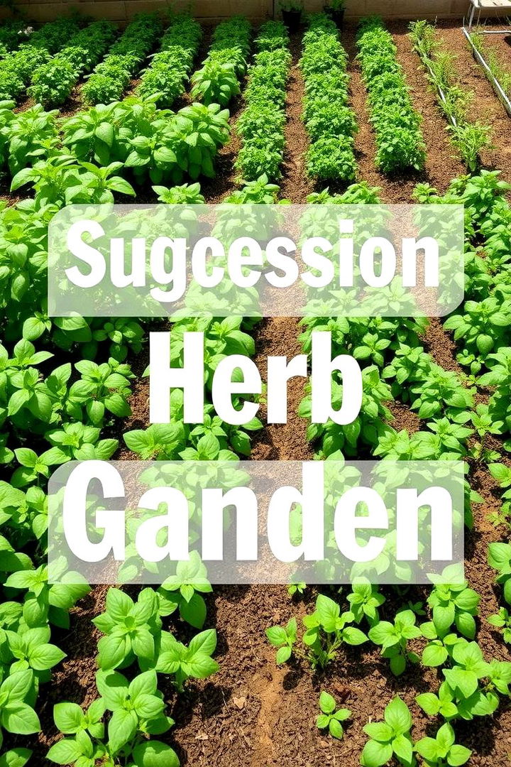 Succession Herb Garden Plan - 22 Herb Garden Ideas