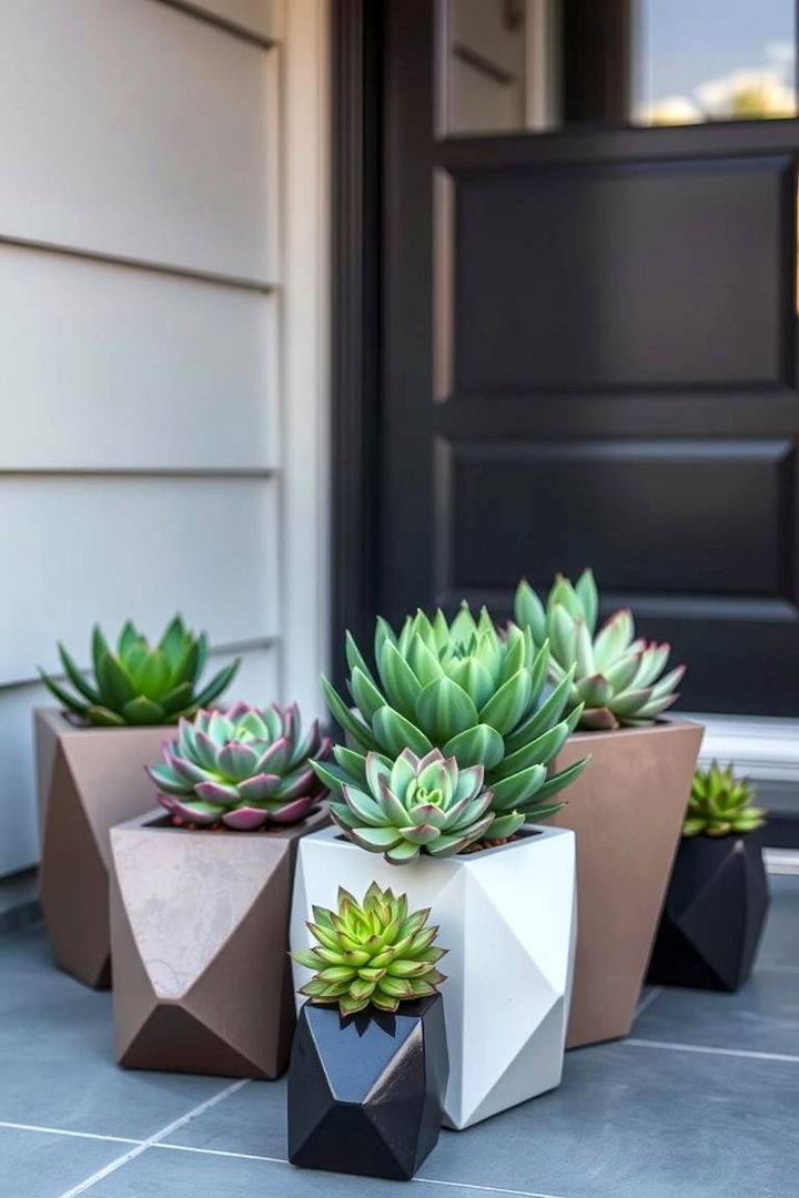 Succulent Beauty Arrangement - 22 Front Door Plants