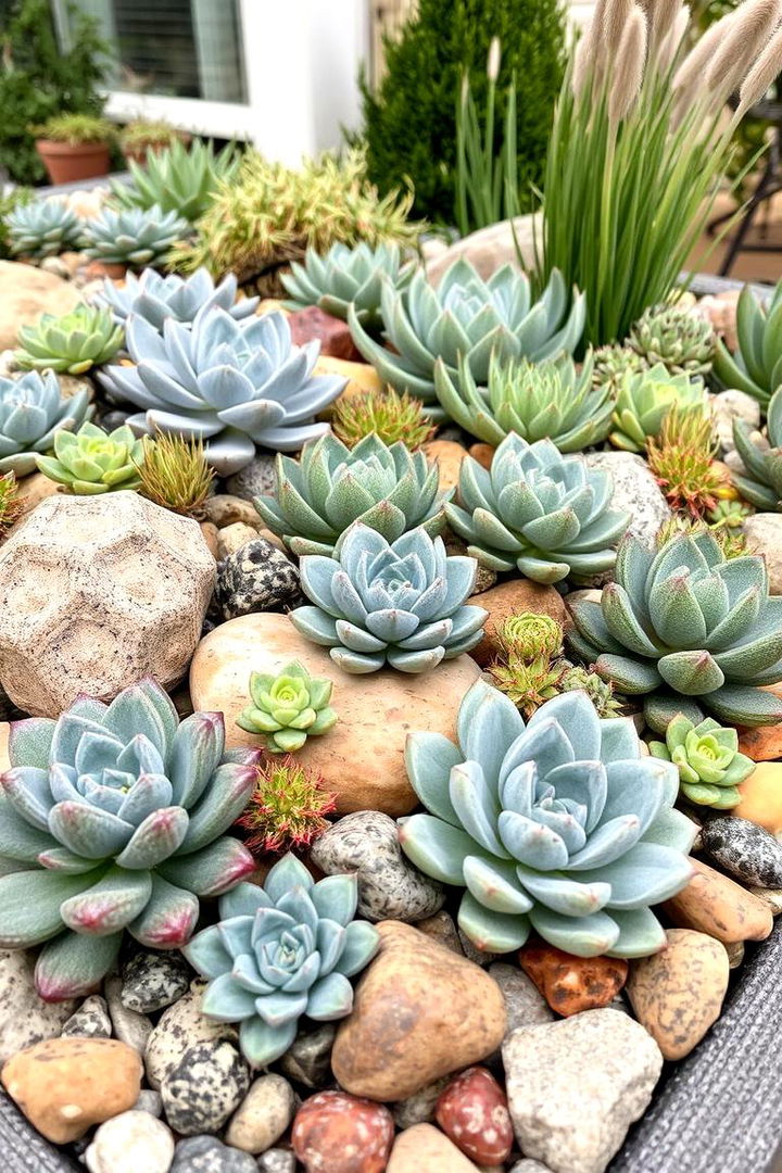 Succulent Showcase - 22 Arizona Backyard Ideas