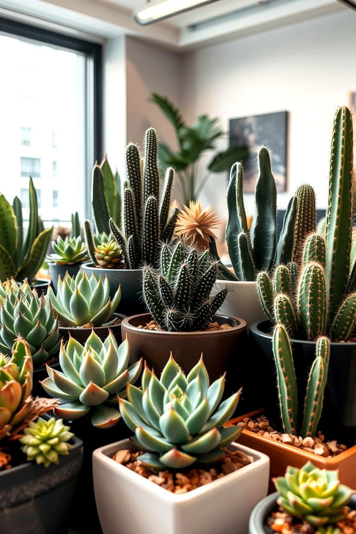 Succulent and Cacti Collection - 22 Urban Garden Ideas