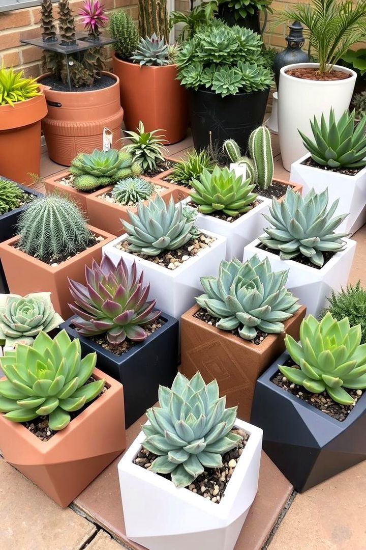 Succulents for Modern Aesthetic and Low Maintenance - 22 Outdoor Plants for Patio