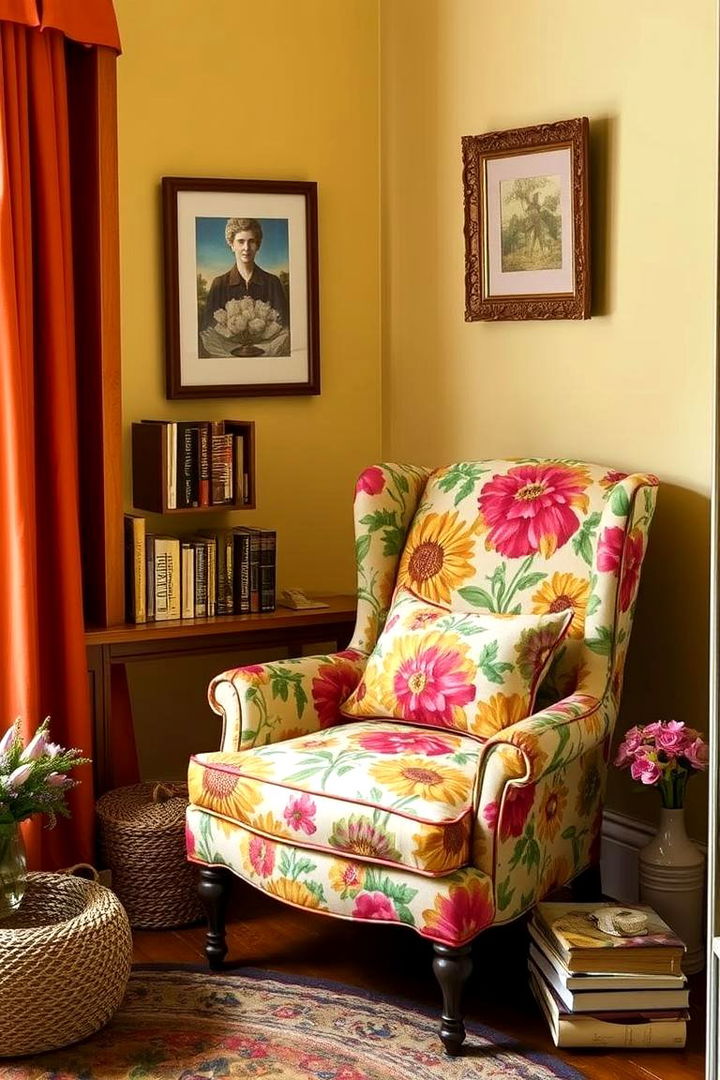 Sunflower Accent Chairs - 22 Sunflower Bedroom Ideas