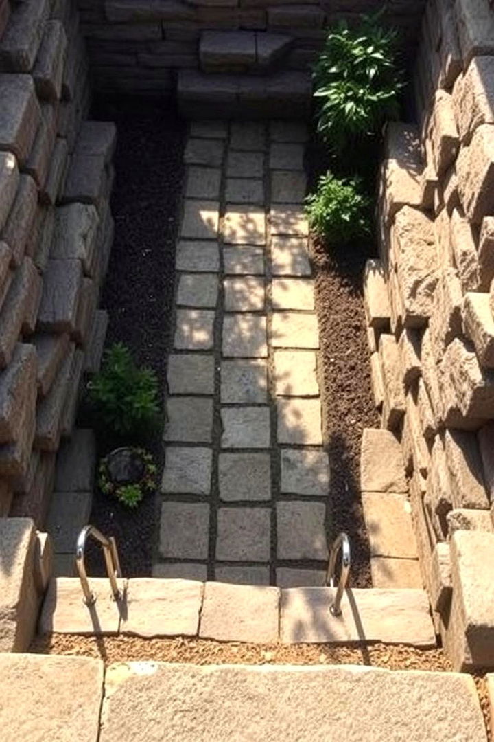 Sunken Garden Design - 22 Paver Walkway Ideas