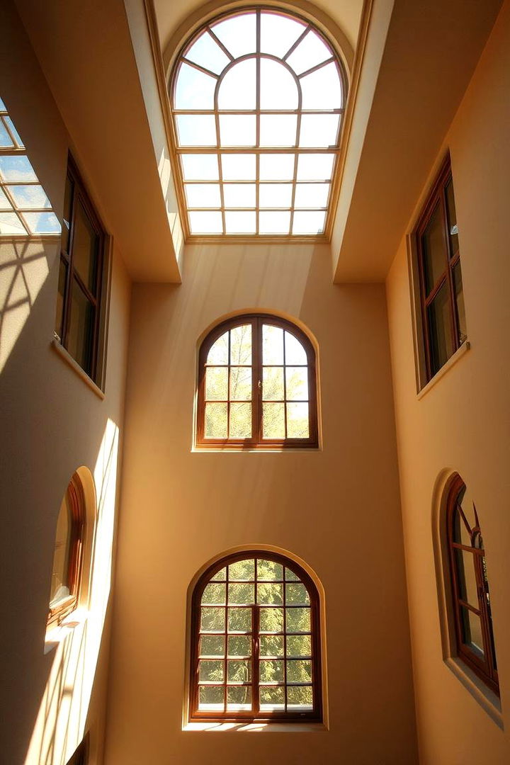 Sunlight and Airflow Balance - 22 spanish style windows